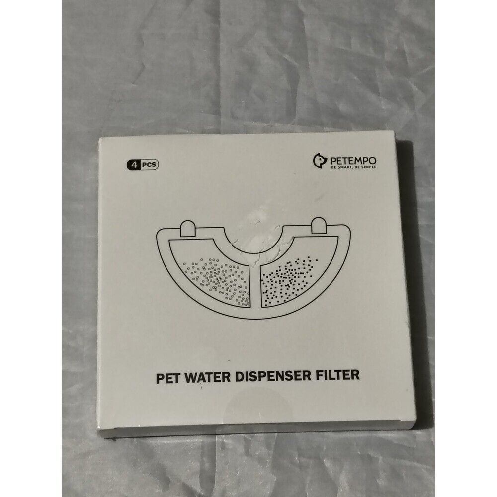 A85 Replacement Filter, 4 Pack for PTW-01 Cat Water Fountain